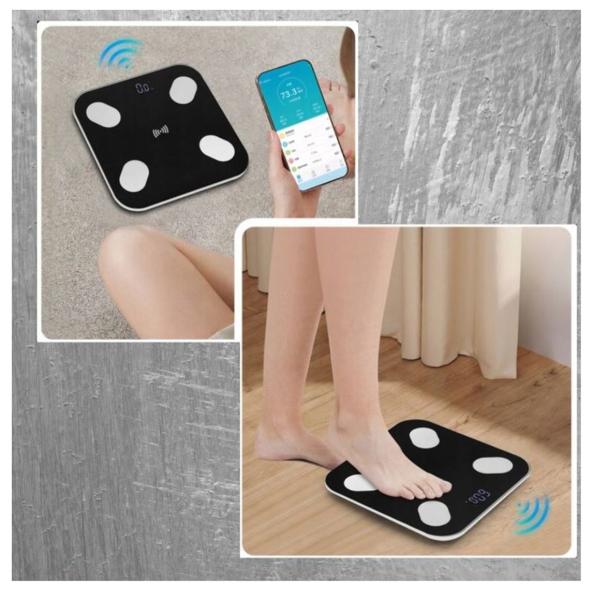 Miniatura 1 de Bascula Pesa Persona Con Bluetooth